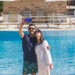 Couple at Pool La Quinta Menorca by PortBlue Boutique Hotel