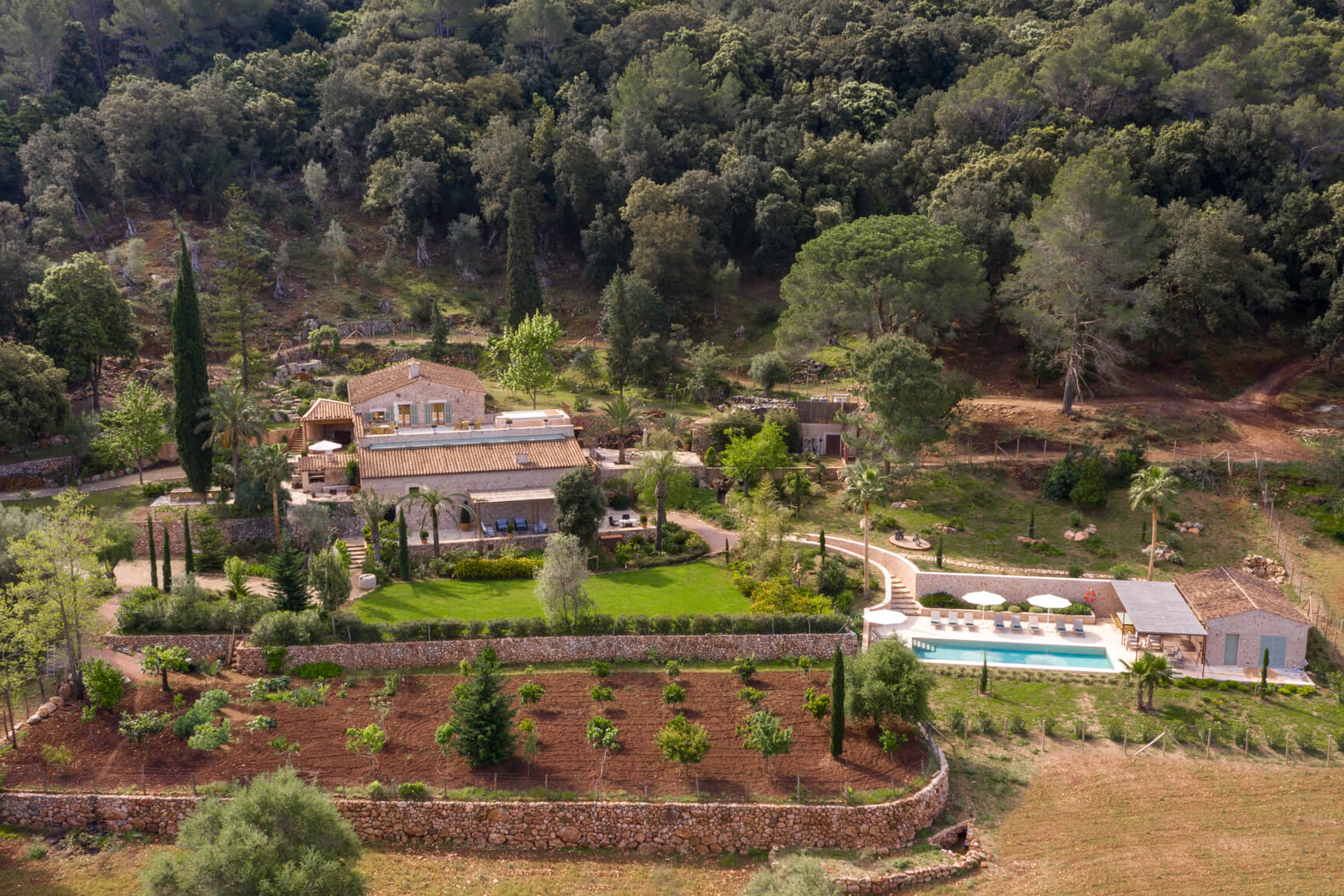 Outskirts of the Villa Can Guillem Bet