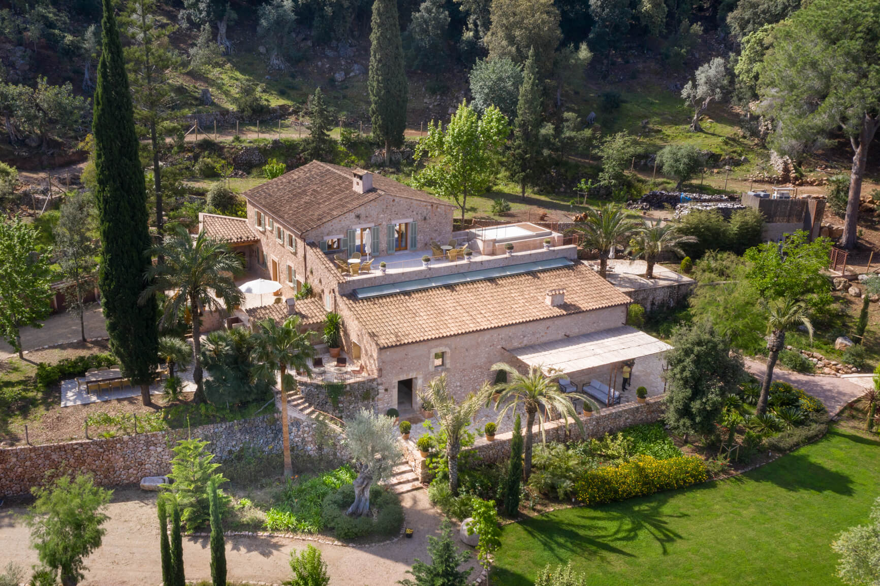 Outskirts of the Villa Can Guillem Bet