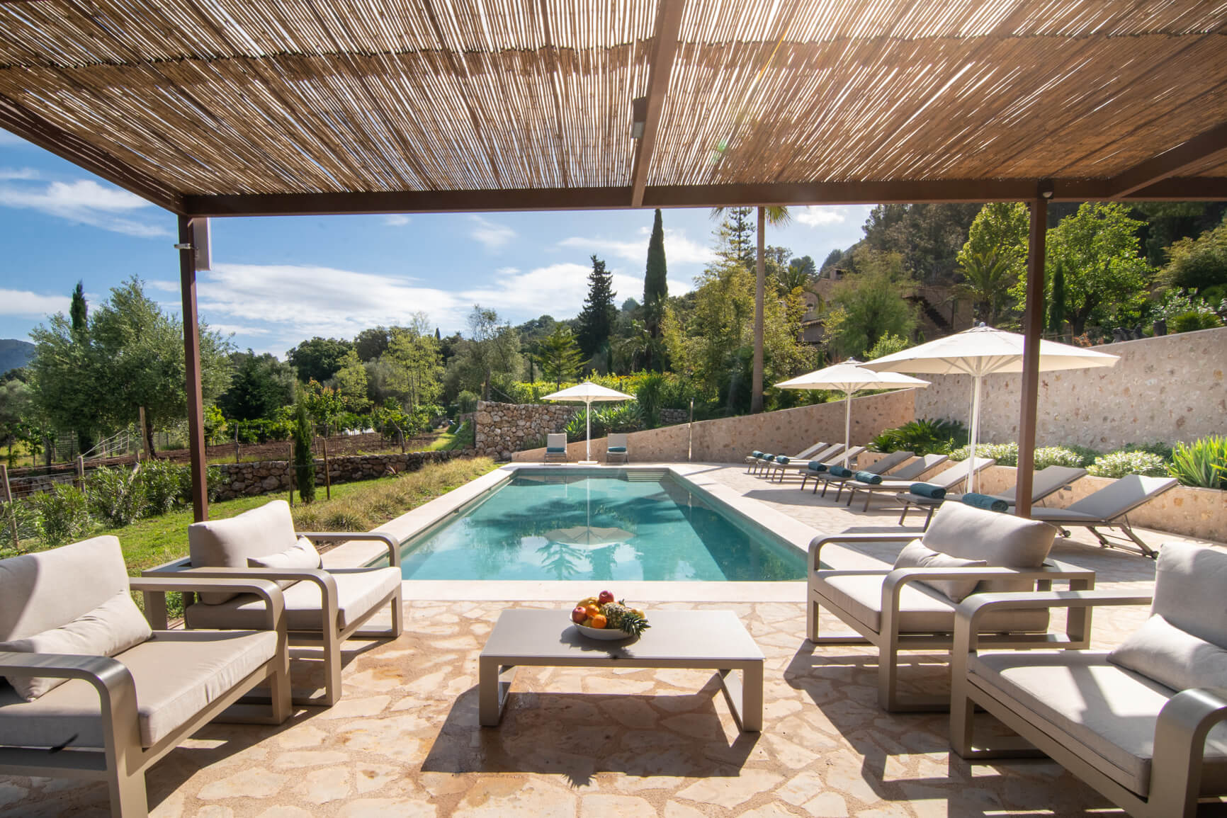 Pool of the Villa Can Guillem Bet