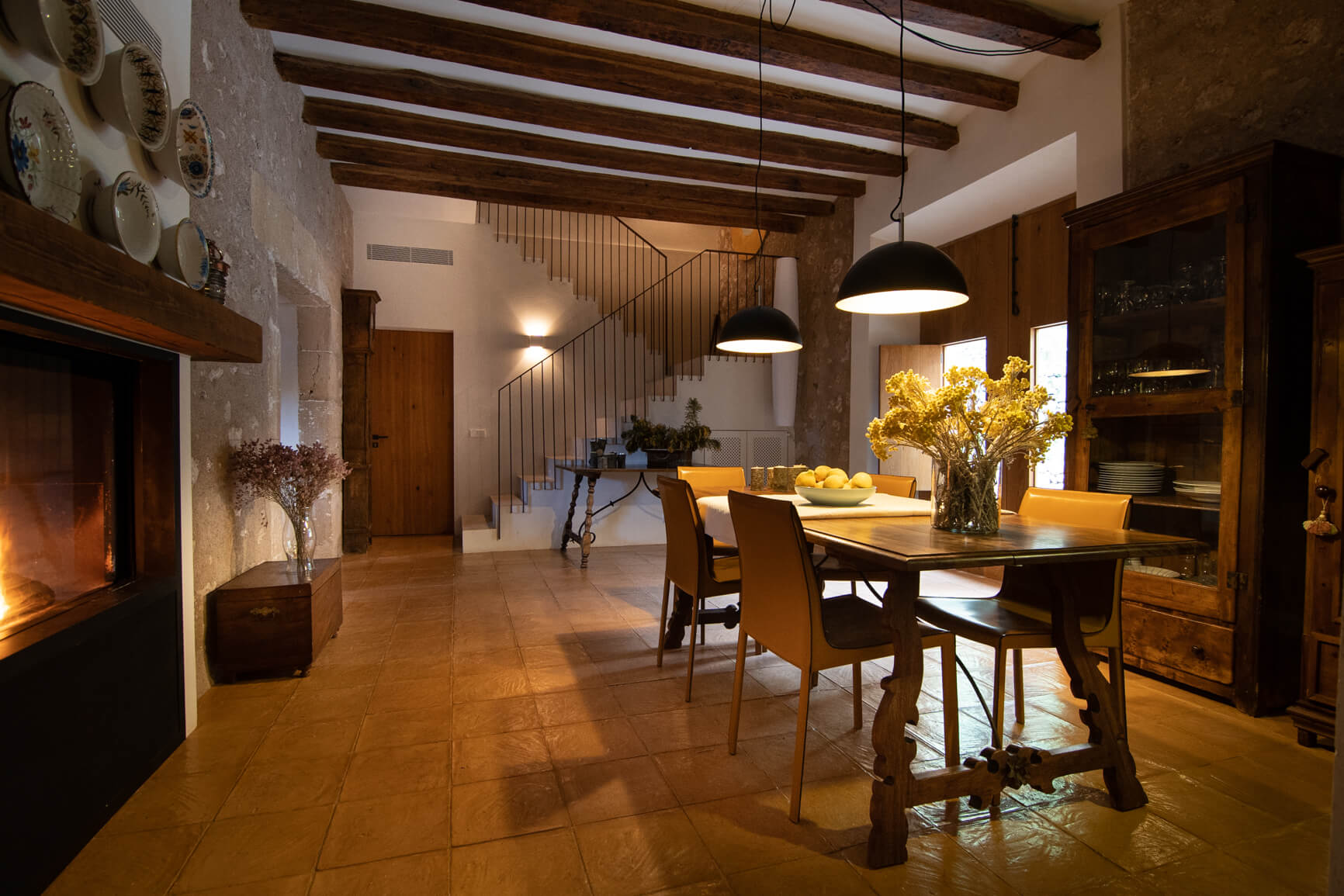 Dinning room Can Guillem Bet