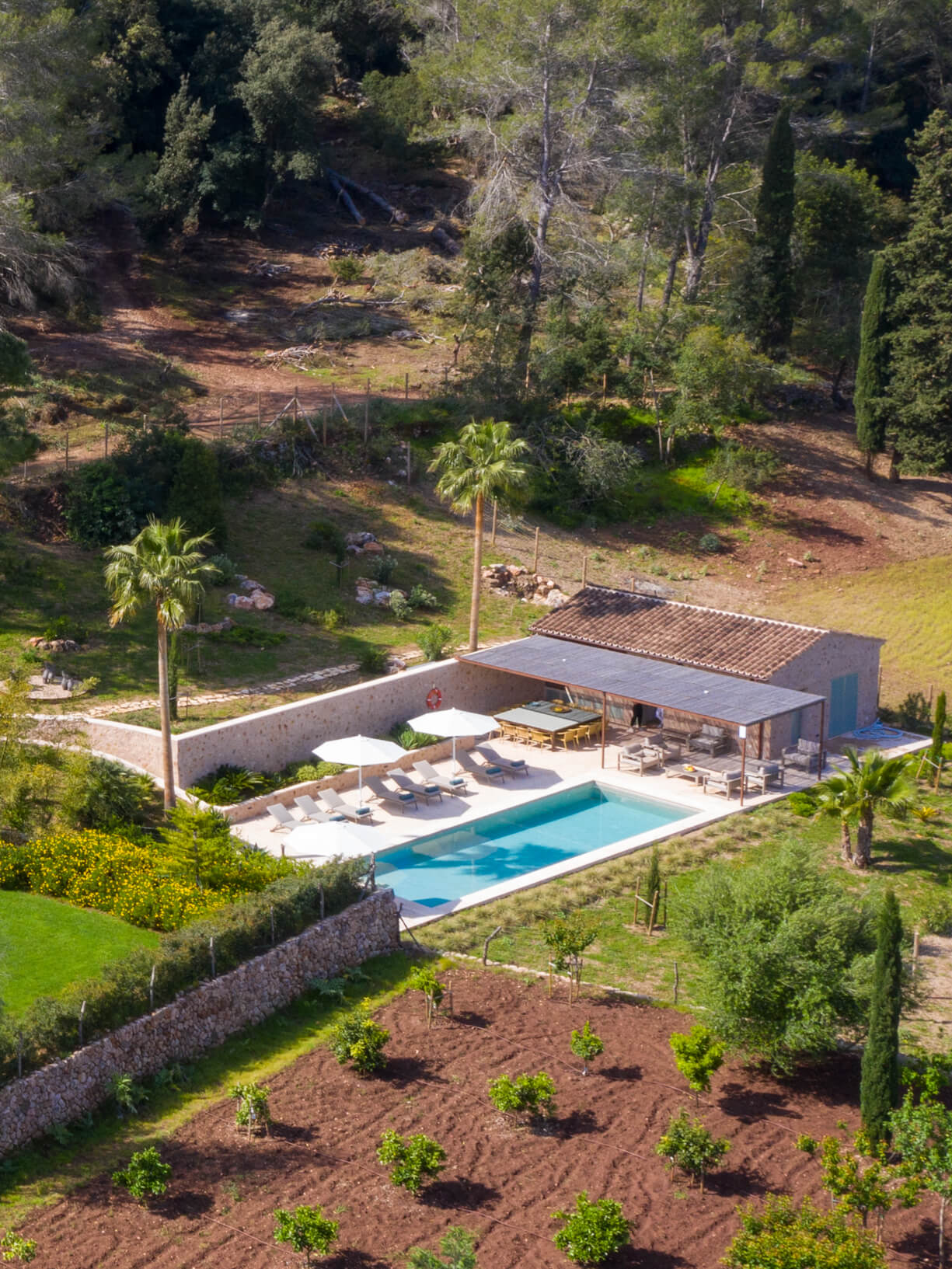 Outskirts of the Villa Can Guillem Bet