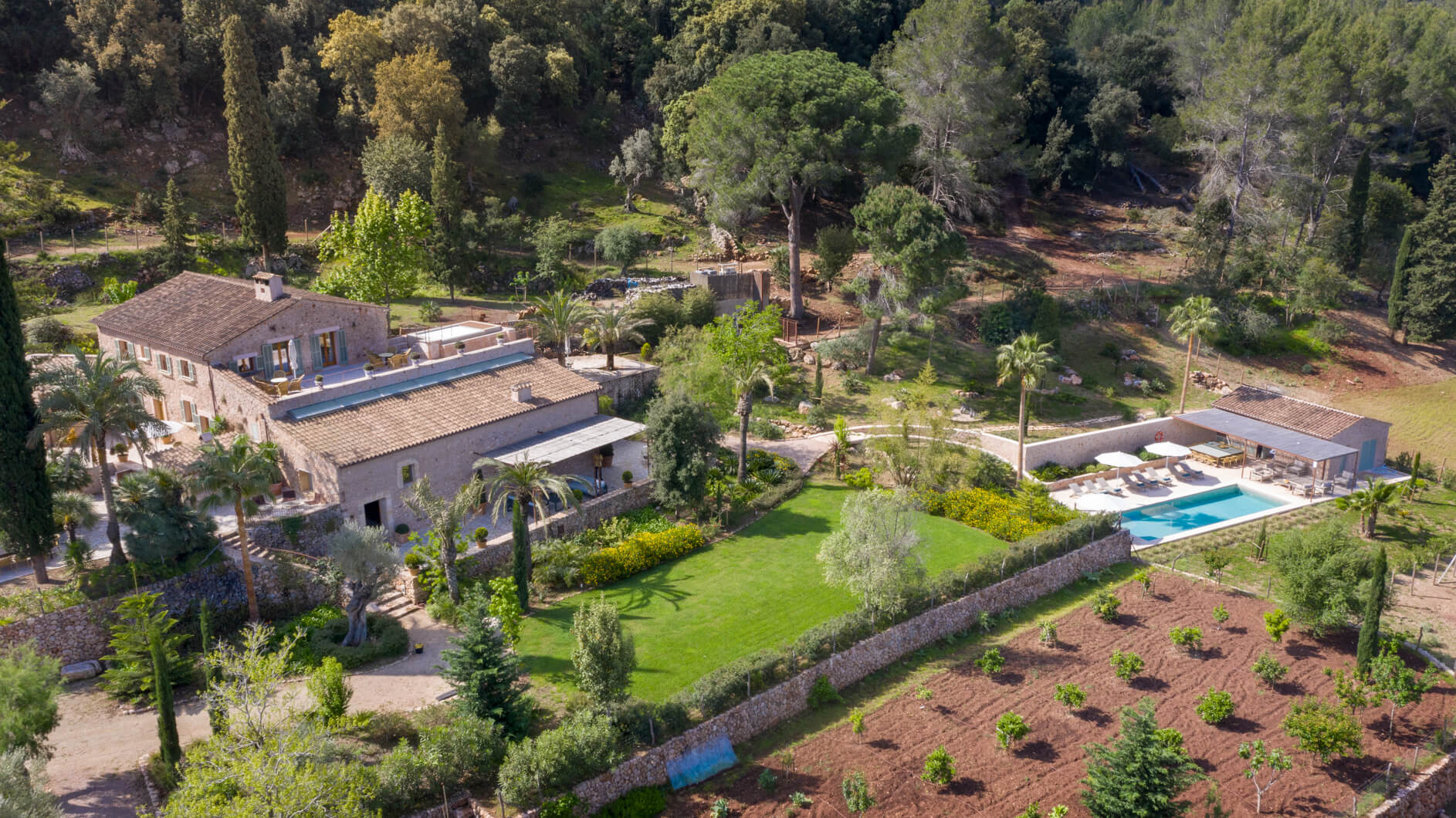 Outskirts of the Villa Can Guillem Bet