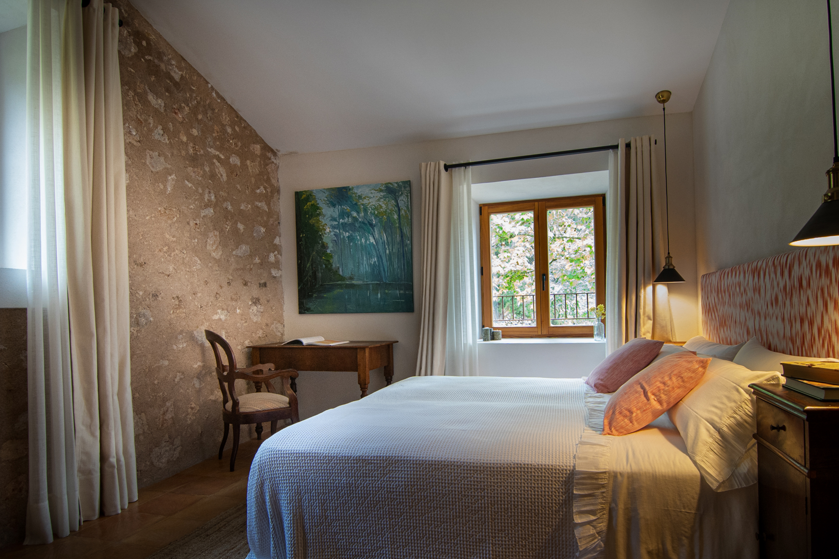 Bedroom of Villa Can Guillem Bet